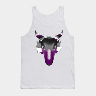 Asexual Pride Flag Dragon - 2018 Tank Top